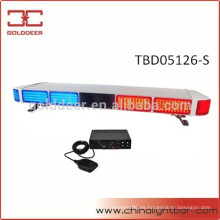 12V/24V aluminio marco policía LED que advierte Lightbar